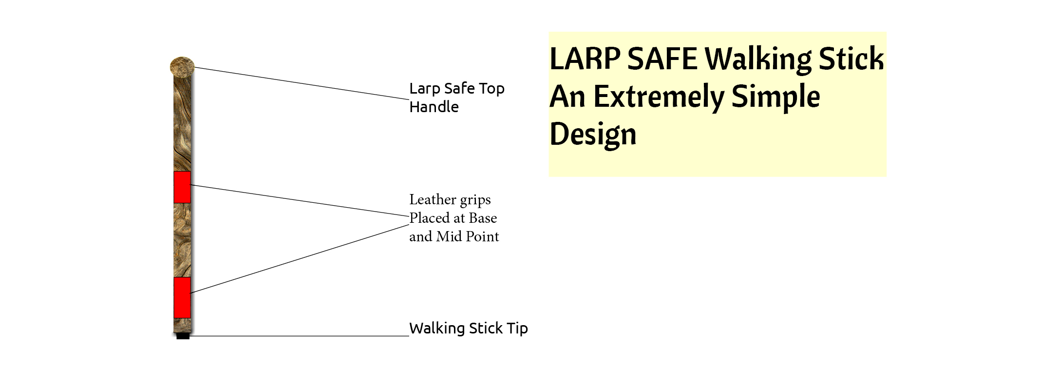 The LARP Safe Walking Stick LARPBook The LARP Safe Walking Stick LARPBook