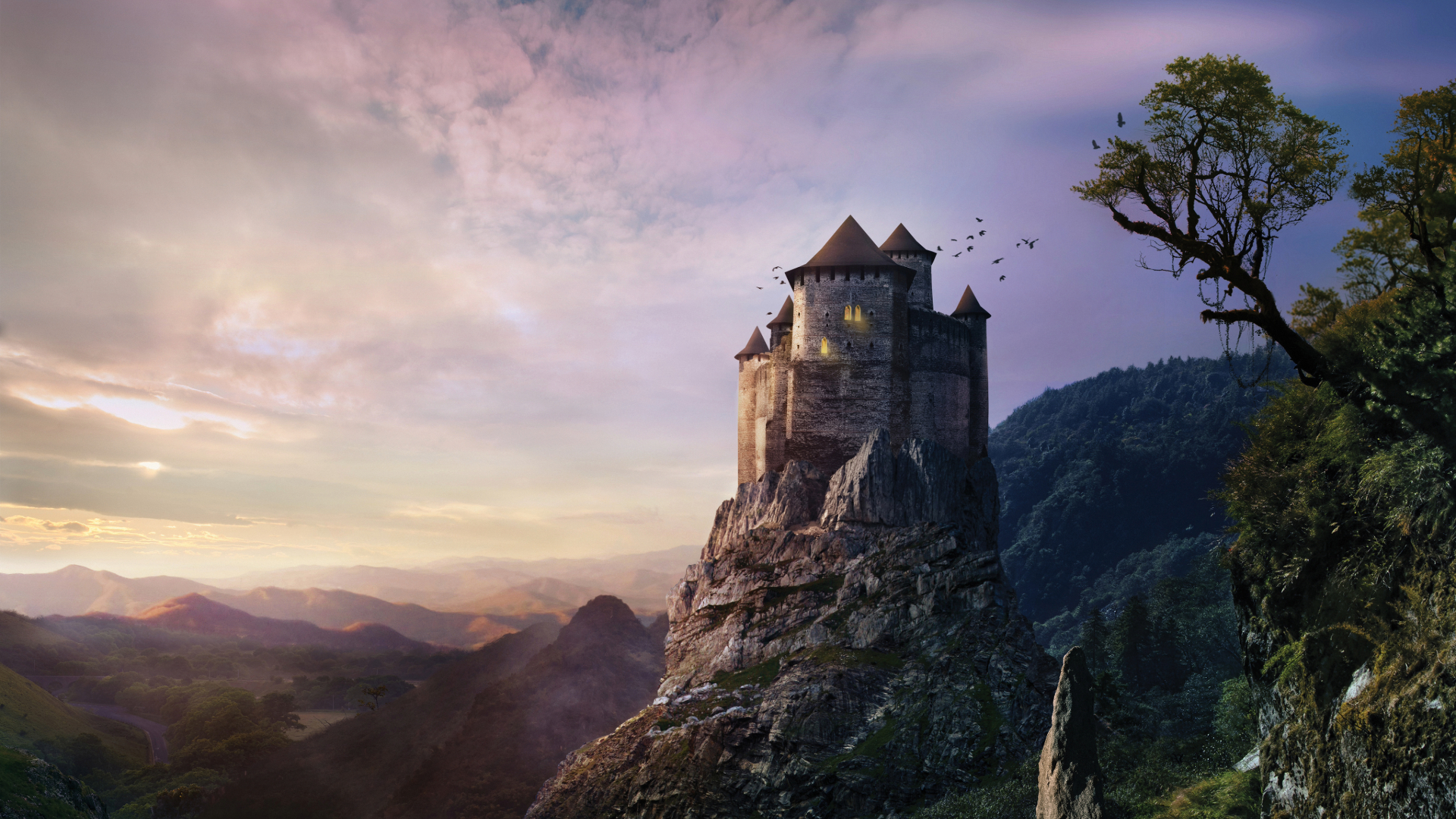 Fantasy Castle Ruin